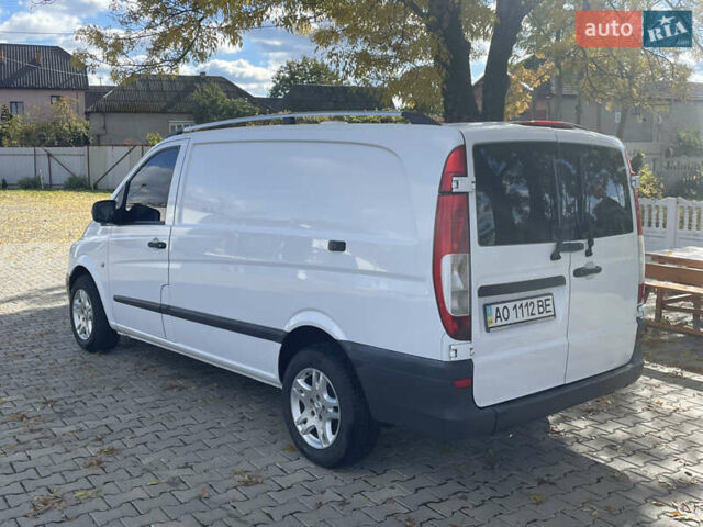 Белый Мерседес Вито, объемом двигателя 2.2 л и пробегом 340 тыс. км за 7300 $, фото 3 на Automoto.ua