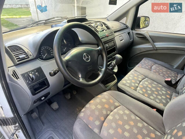Белый Мерседес Вито, объемом двигателя 2.2 л и пробегом 340 тыс. км за 7300 $, фото 12 на Automoto.ua