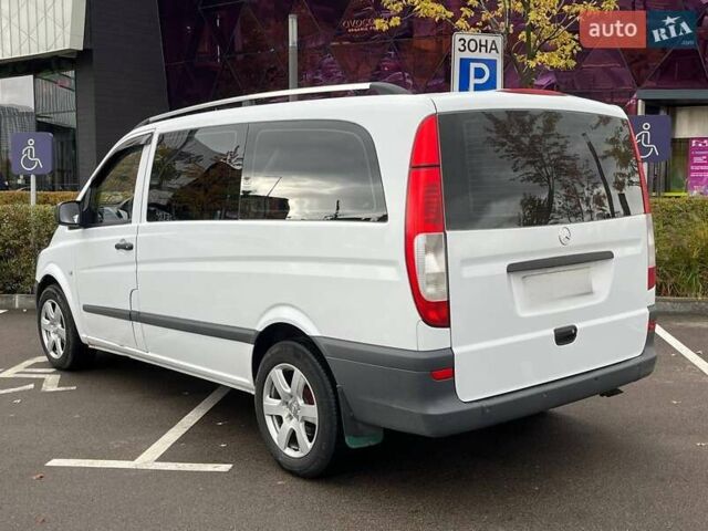 Белый Мерседес Вито, объемом двигателя 2.14 л и пробегом 258 тыс. км за 12990 $, фото 4 на Automoto.ua