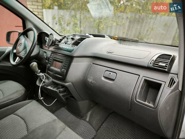 Белый Мерседес Вито, объемом двигателя 2.1 л и пробегом 261 тыс. км за 9000 $, фото 14 на Automoto.ua