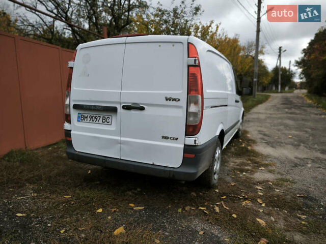 Белый Мерседес Вито, объемом двигателя 2.1 л и пробегом 261 тыс. км за 9000 $, фото 8 на Automoto.ua