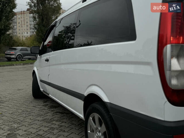 Белый Мерседес Вито, объемом двигателя 2.14 л и пробегом 292 тыс. км за 11750 $, фото 9 на Automoto.ua