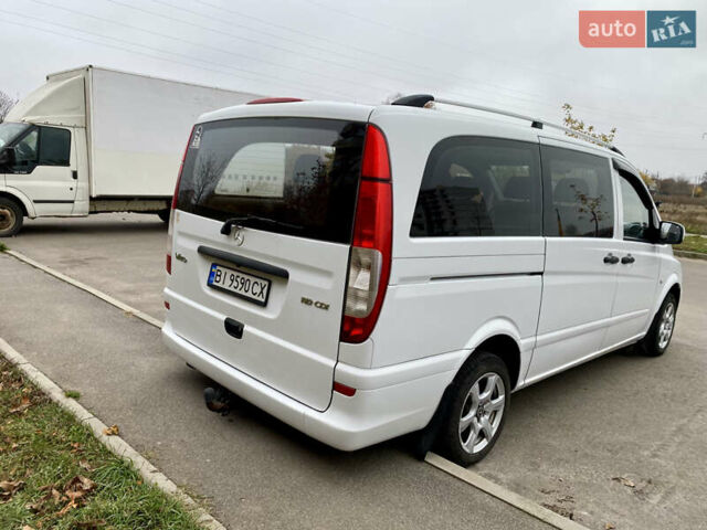 Белый Мерседес Вито, объемом двигателя 2.14 л и пробегом 223 тыс. км за 11300 $, фото 3 на Automoto.ua
