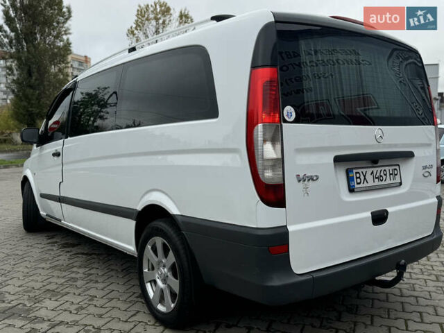 Белый Мерседес Вито, объемом двигателя 2.14 л и пробегом 292 тыс. км за 11750 $, фото 6 на Automoto.ua