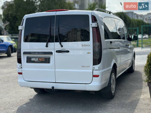 Белый Мерседес Вито, объемом двигателя 2.14 л и пробегом 331 тыс. км за 13600 $, фото 11 на Automoto.ua