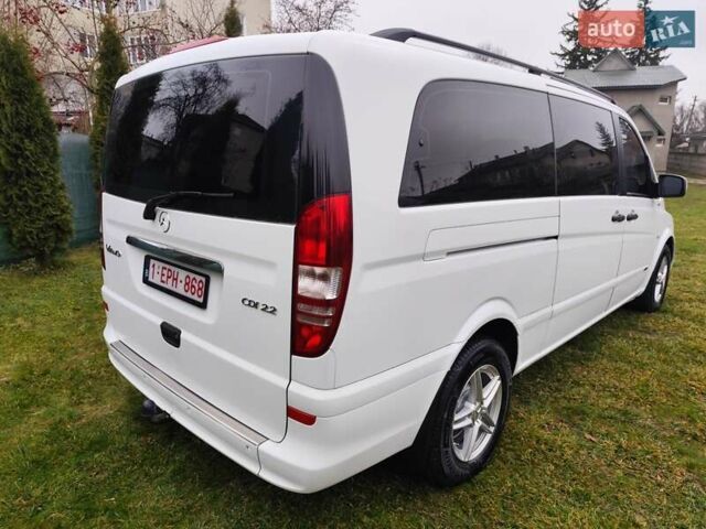 Белый Мерседес Вито, объемом двигателя 2.2 л и пробегом 245 тыс. км за 14999 $, фото 13 на Automoto.ua
