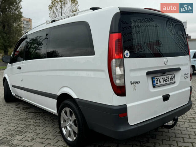 Белый Мерседес Вито, объемом двигателя 2.14 л и пробегом 292 тыс. км за 11750 $, фото 7 на Automoto.ua
