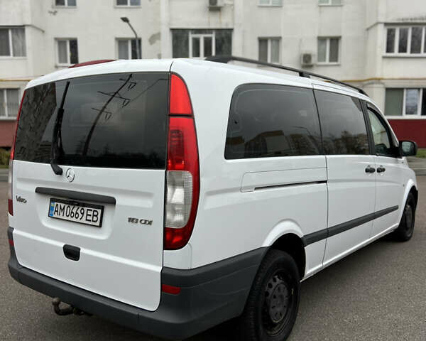Белый Мерседес Вито, объемом двигателя 2.14 л и пробегом 317 тыс. км за 12500 $, фото 9 на Automoto.ua