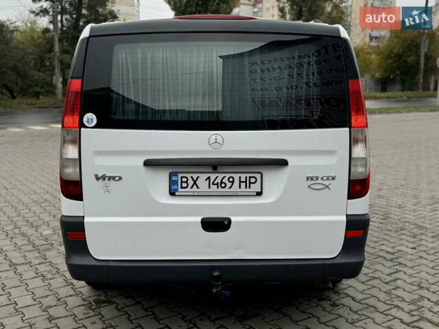 Белый Мерседес Вито, объемом двигателя 2.14 л и пробегом 292 тыс. км за 11750 $, фото 30 на Automoto.ua