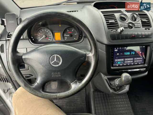 Белый Мерседес Вито, объемом двигателя 2.14 л и пробегом 292 тыс. км за 11750 $, фото 38 на Automoto.ua