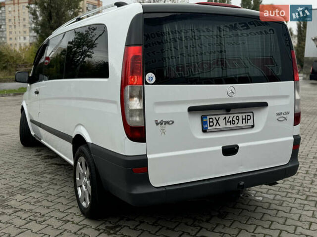 Белый Мерседес Вито, объемом двигателя 2.14 л и пробегом 292 тыс. км за 11750 $, фото 10 на Automoto.ua
