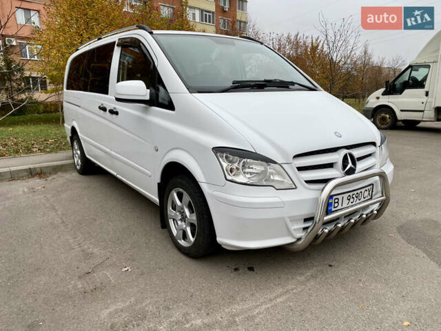 Белый Мерседес Вито, объемом двигателя 2.14 л и пробегом 223 тыс. км за 11300 $, фото 2 на Automoto.ua