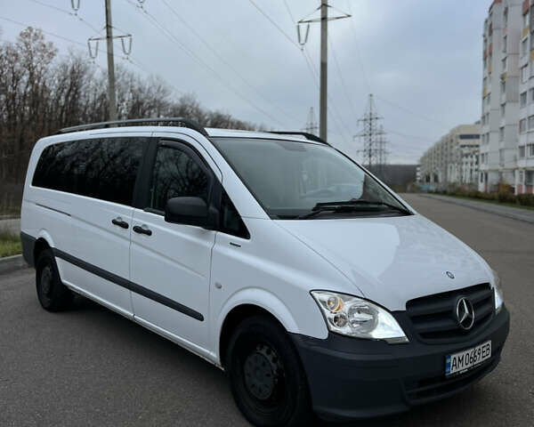 Белый Мерседес Вито, объемом двигателя 2.14 л и пробегом 317 тыс. км за 12500 $, фото 14 на Automoto.ua