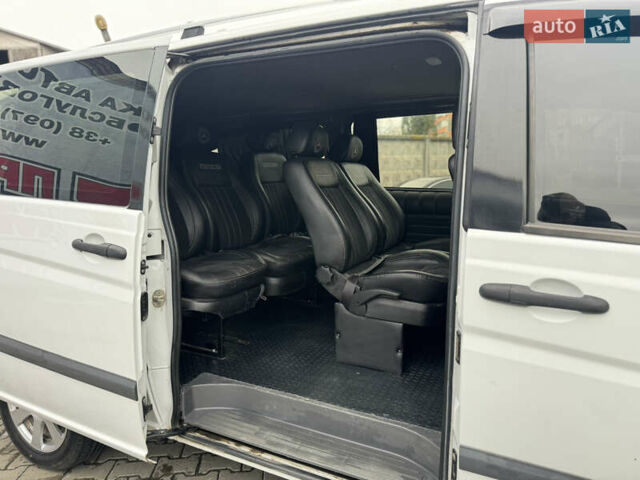 Белый Мерседес Вито, объемом двигателя 2.14 л и пробегом 292 тыс. км за 11750 $, фото 50 на Automoto.ua