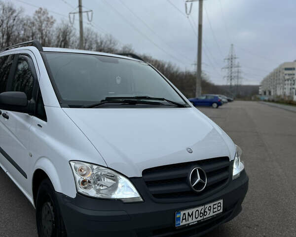 Белый Мерседес Вито, объемом двигателя 2.14 л и пробегом 317 тыс. км за 12500 $, фото 15 на Automoto.ua