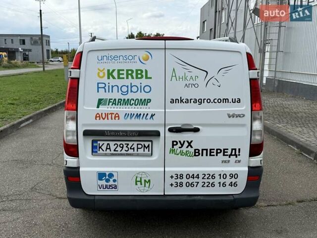 Белый Мерседес Вито, объемом двигателя 2.14 л и пробегом 375 тыс. км за 7300 $, фото 6 на Automoto.ua