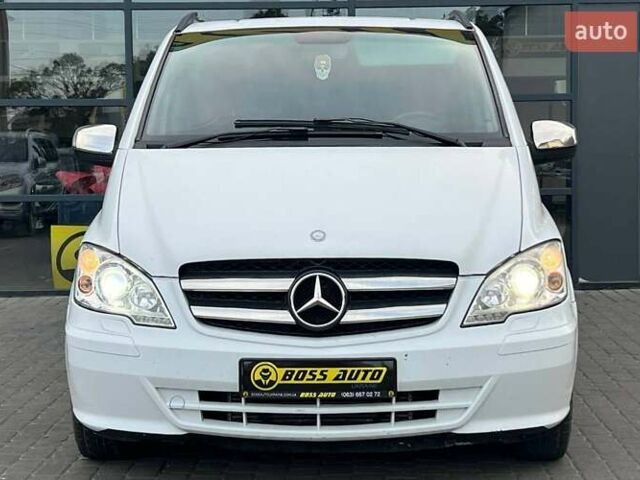Белый Мерседес Вито, объемом двигателя 2.14 л и пробегом 252 тыс. км за 13900 $, фото 1 на Automoto.ua