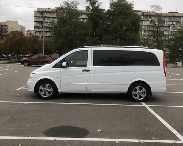 Белый Мерседес Вито, объемом двигателя 2.14 л и пробегом 290 тыс. км за 15200 $, фото 1 на Automoto.ua