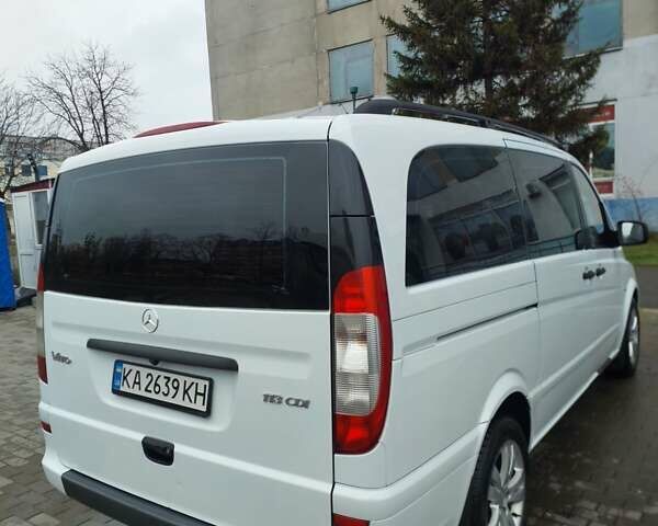 Белый Мерседес Вито, объемом двигателя 2.14 л и пробегом 274 тыс. км за 13000 $, фото 10 на Automoto.ua
