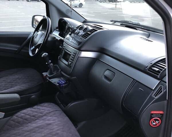 Белый Мерседес Вито, объемом двигателя 2.14 л и пробегом 290 тыс. км за 15200 $, фото 7 на Automoto.ua