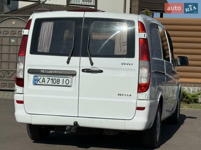 Белый Мерседес Вито, объемом двигателя 2.14 л и пробегом 270 тыс. км за 10799 $, фото 21 на Automoto.ua