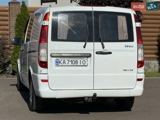 Белый Мерседес Вито, объемом двигателя 2.14 л и пробегом 270 тыс. км за 10799 $, фото 18 на Automoto.ua