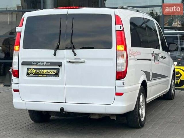 Белый Мерседес Вито, объемом двигателя 2.14 л и пробегом 252 тыс. км за 13900 $, фото 6 на Automoto.ua