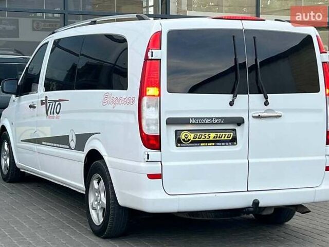 Белый Мерседес Вито, объемом двигателя 2.14 л и пробегом 252 тыс. км за 13900 $, фото 4 на Automoto.ua