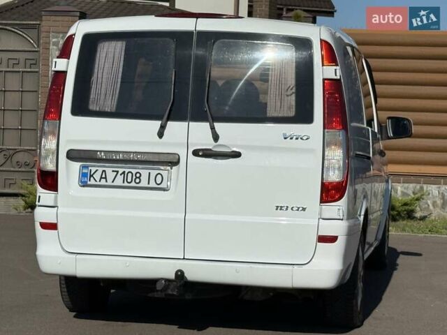 Белый Мерседес Вито, объемом двигателя 2.14 л и пробегом 270 тыс. км за 10799 $, фото 20 на Automoto.ua