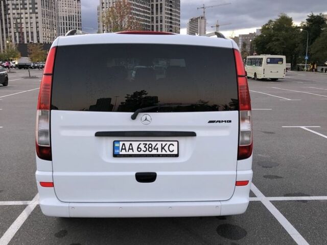 Белый Мерседес Вито, объемом двигателя 2.1 л и пробегом 290 тыс. км за 15200 $, фото 1 на Automoto.ua