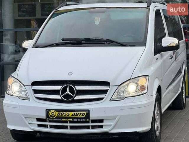 Белый Мерседес Вито, объемом двигателя 2.14 л и пробегом 252 тыс. км за 13900 $, фото 2 на Automoto.ua