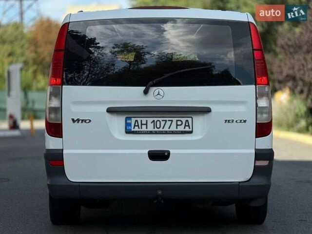 Білий Мерседес Віто, об'ємом двигуна 2.2 л та пробігом 449 тис. км за 10999 $, фото 12 на Automoto.ua