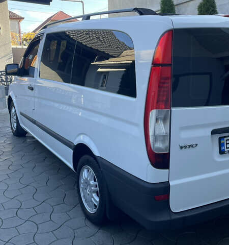 Белый Мерседес Вито, объемом двигателя 2.14 л и пробегом 310 тыс. км за 12500 $, фото 7 на Automoto.ua