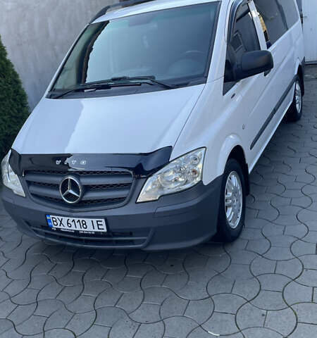 Белый Мерседес Вито, объемом двигателя 2.14 л и пробегом 310 тыс. км за 12500 $, фото 1 на Automoto.ua