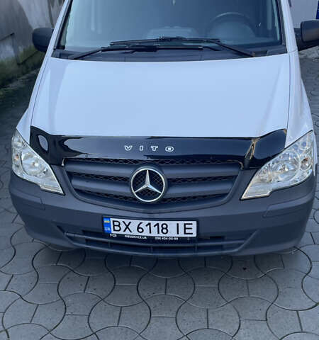 Белый Мерседес Вито, объемом двигателя 2.14 л и пробегом 310 тыс. км за 12500 $, фото 2 на Automoto.ua