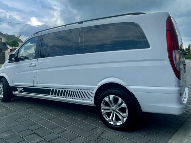 Белый Мерседес Вито, объемом двигателя 2.2 л и пробегом 345 тыс. км за 12777 $, фото 3 на Automoto.ua