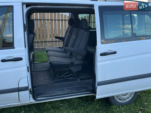 Белый Мерседес Вито, объемом двигателя 2.14 л и пробегом 195 тыс. км за 15999 $, фото 17 на Automoto.ua