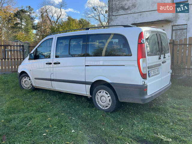 Белый Мерседес Вито, объемом двигателя 2.14 л и пробегом 195 тыс. км за 15999 $, фото 11 на Automoto.ua