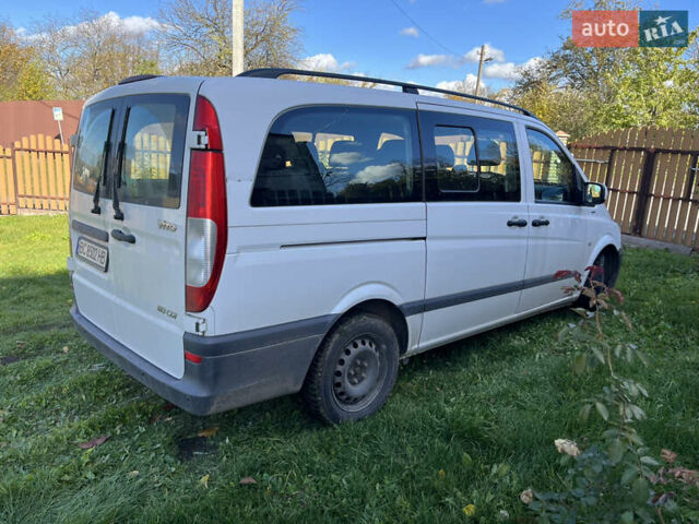 Белый Мерседес Вито, объемом двигателя 2.14 л и пробегом 195 тыс. км за 15999 $, фото 8 на Automoto.ua
