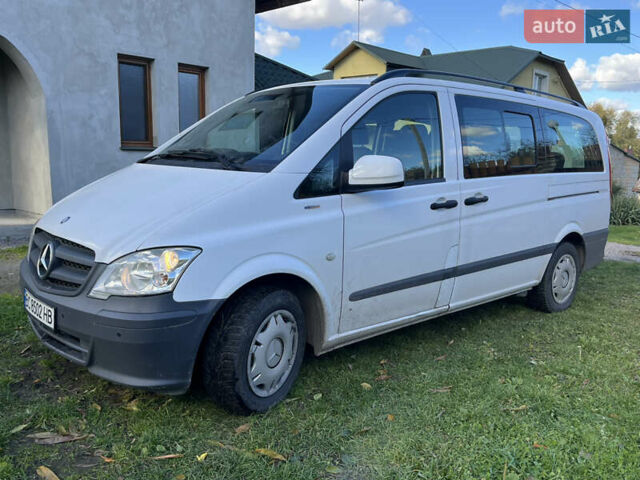 Белый Мерседес Вито, объемом двигателя 2.14 л и пробегом 195 тыс. км за 15999 $, фото 14 на Automoto.ua