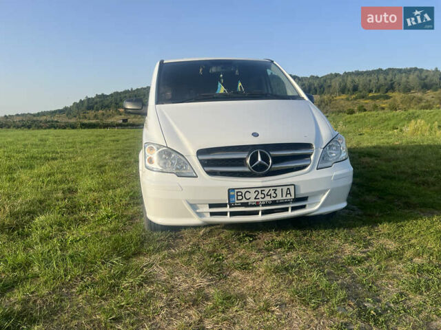 Белый Мерседес Вито, объемом двигателя 2.14 л и пробегом 320 тыс. км за 17500 $, фото 2 на Automoto.ua
