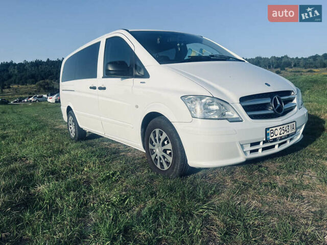 Белый Мерседес Вито, объемом двигателя 2.14 л и пробегом 320 тыс. км за 17500 $, фото 1 на Automoto.ua