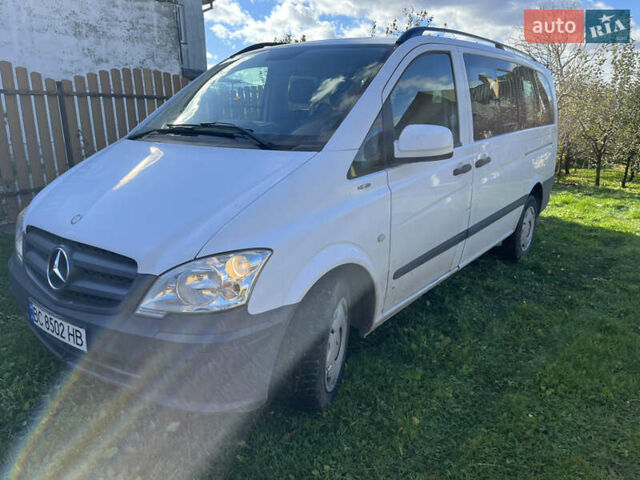 Белый Мерседес Вито, объемом двигателя 2.14 л и пробегом 195 тыс. км за 15999 $, фото 10 на Automoto.ua