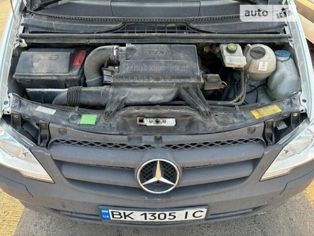 Белый Мерседес Вито, объемом двигателя 2.14 л и пробегом 208 тыс. км за 12000 $, фото 16 на Automoto.ua