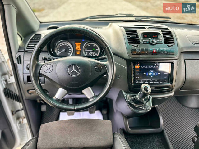 Белый Мерседес Вито, объемом двигателя 2.2 л и пробегом 252 тыс. км за 13999 $, фото 13 на Automoto.ua