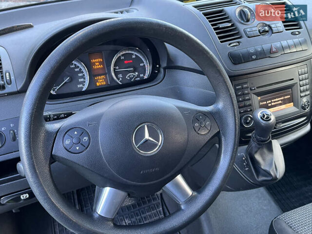 Белый Мерседес Вито, объемом двигателя 2.14 л и пробегом 195 тыс. км за 15999 $, фото 23 на Automoto.ua