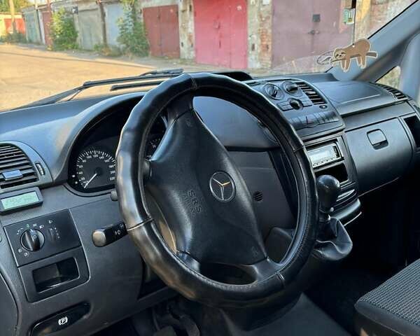 Белый Мерседес Вито, объемом двигателя 2.14 л и пробегом 208 тыс. км за 12000 $, фото 13 на Automoto.ua