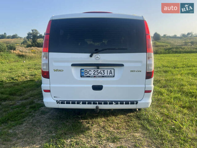 Белый Мерседес Вито, объемом двигателя 2.14 л и пробегом 320 тыс. км за 17500 $, фото 4 на Automoto.ua