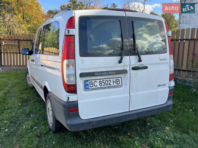 Белый Мерседес Вито, объемом двигателя 2.14 л и пробегом 195 тыс. км за 15999 $, фото 12 на Automoto.ua