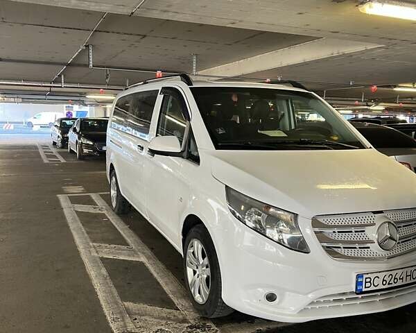 Белый Мерседес Вито, объемом двигателя 2.14 л и пробегом 362 тыс. км за 19250 $, фото 7 на Automoto.ua